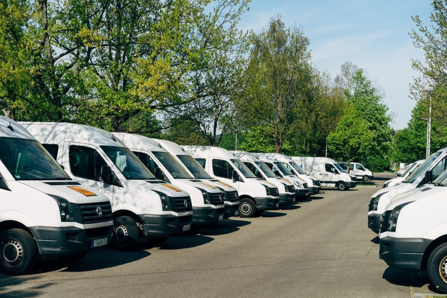 Fleet of transport vehicles