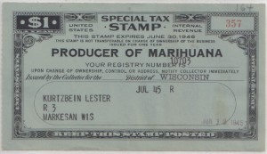 Producer of Marihuana License