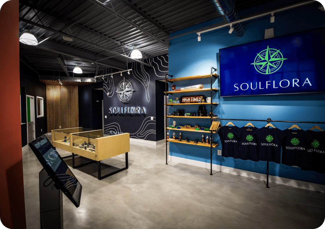 SoulFlora Dispensary Interior